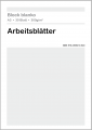Arbeitsblätter blanko